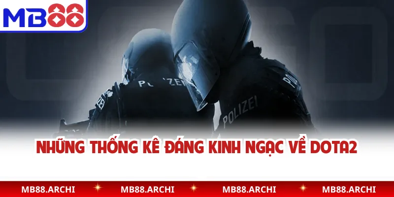 Những thống kê đáng kinh ngạc về Dota2